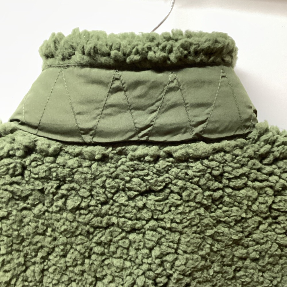Weatherproof Vintage Men XL Sherpa Fleece Jacket Deep Depths Green 1F2331227 NEW - Picture 7 of 9